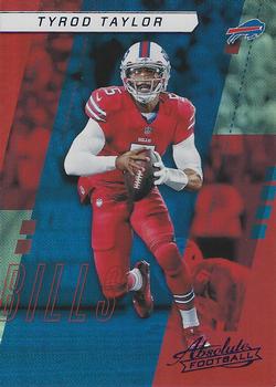 2017 Panini Absolute - Spectrum Blue #6 Tyrod Taylor Front