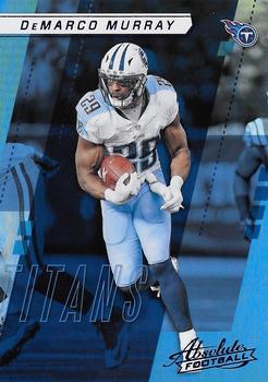 2017 Panini Absolute - Spectrum Blue #52 DeMarco Murray Front