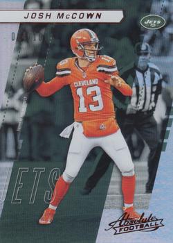 2017 Panini Absolute - Spectrum Red #8 Josh McCown Front