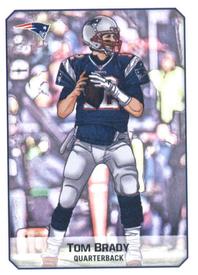 2017 Panini Stickers #51 Tom Brady Front