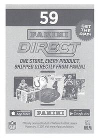 2017 Panini Stickers #59 Eric Decker Back