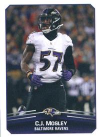 2017 Panini Stickers #81 C.J. Mosley Front