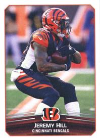 2017 Panini Stickers #90 Jeremy Hill Front