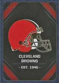 2017 Panini Stickers #98 Cleveland Browns Logo Front