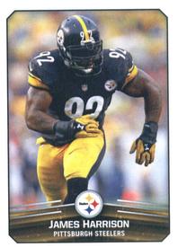 2017 Panini Stickers #124 James Harrison Front