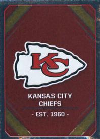 2017 Panini Stickers #196 Kansas City Chiefs Logo Front