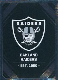 2017 Panini Stickers #224 Oakland Raiders Logo Front