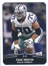 2017 Panini NFL Sticker Collection #250 Zack Martin Front