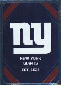 2017 Panini NFL Sticker Collection #252 New York Giants Logo Front