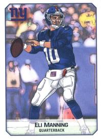 2017 Panini NFL Sticker Collection #261 Eli Manning Front