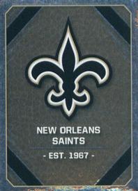 2017 Panini Stickers #378 New Orleans Saints Logo Front