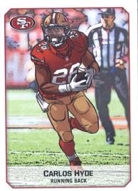 2017 Panini Stickers #443 Carlos Hyde Front