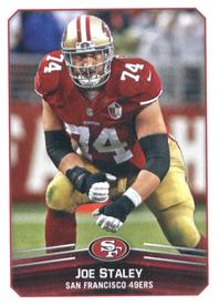 2017 Panini NFL Sticker Collection #445 Joe Staley Front