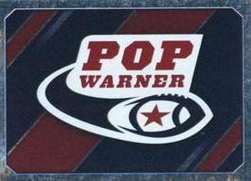 2017 Panini Stickers #462 Pop Warner Football Logo Front