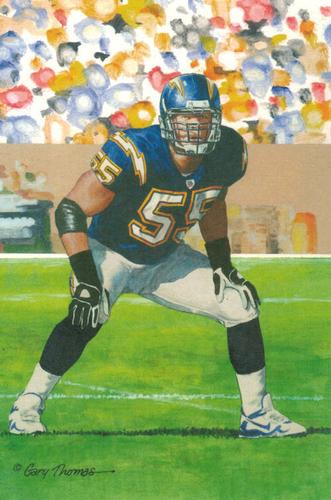 2015 Goal Line Hall of Fame Art Collection #292 Junior Seau Front