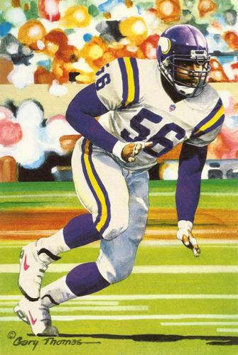 2012 Goal Line Hall of Fame Art Collection #270 Chris Doleman Front