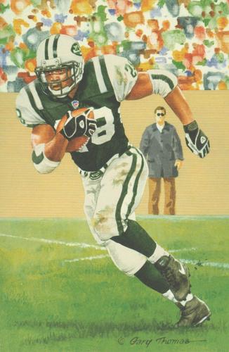 2012 Goal Line Hall of Fame Art Collection #272 Curtis Martin Front