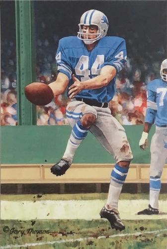 2010 Goal Line Hall of Fame Art Collection #256 Dick LeBeau Front