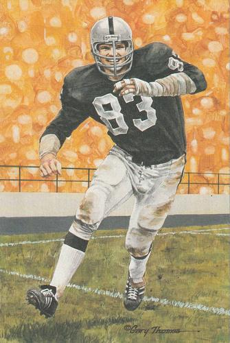 1994 Goal Line Hall of Fame Art Collection #159 Ted Hendricks Front