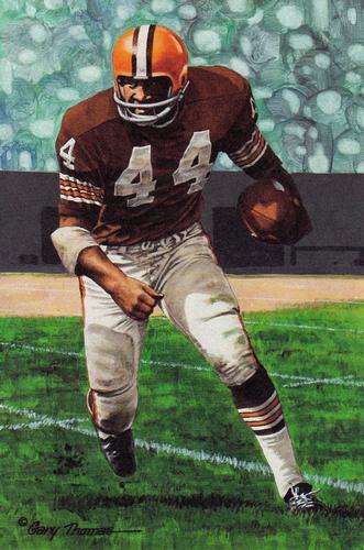 1994 Goal Line Hall of Fame Art Collection #162 Leroy Kelly Front