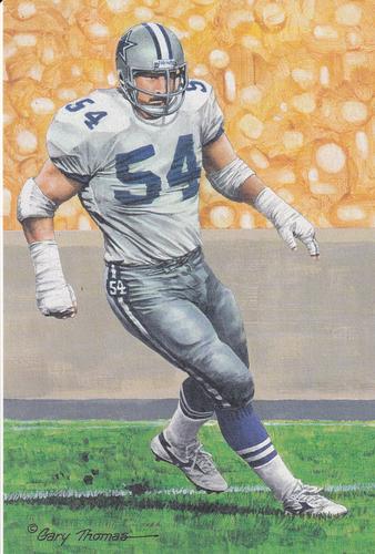 1994 Goal Line Hall of Fame Art Collection #175 Randy White Front