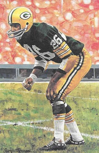 1992 Goal Line Hall of Fame Art Collection #91 Herb Adderley Front