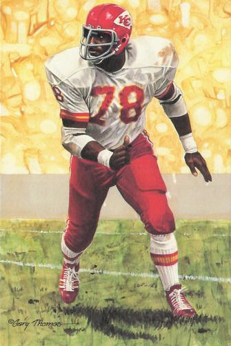 1990 Goal Line Hall of Fame Art Collection #32 Bobby Bell Front