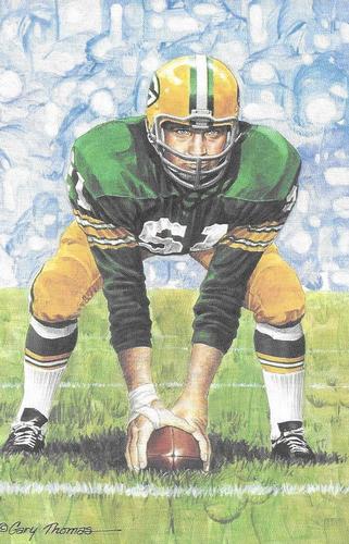 1990 Goal Line Hall of Fame Art Collection #56 Jim Ringo Front