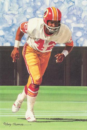 1990 Goal Line Hall of Fame Art Collection #59 Charley Taylor Front