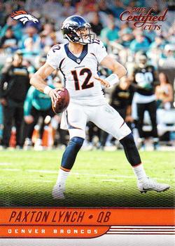 2017 Donruss Certified Cuts #64 Paxton Lynch Front