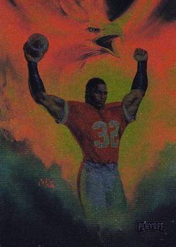 1994 Playoff - Julie Bell's Fantasy Football Samples #2 Marcus Allen Front