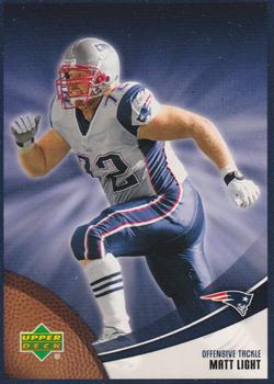 2007 Upper Deck Boston Globe New England Patriots #3 Matt Light Front