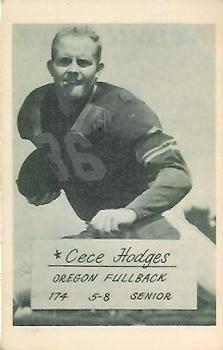 1953 Oregon Ducks #NNO Cece Hodges Front