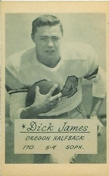 1953 Oregon Ducks #NNO Dick James Front