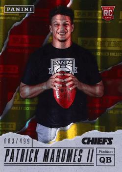 2017 Panini Father's Day #51 Patrick Mahomes II Front