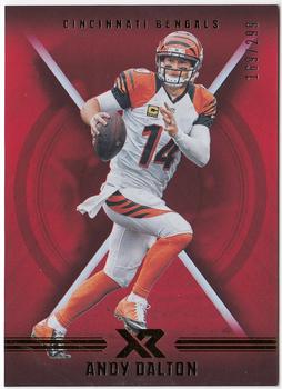 2017 Panini XR - Red #22 Andy Dalton Front