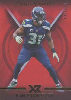 2017 Panini XR - Red #90 Kam Chancellor Front