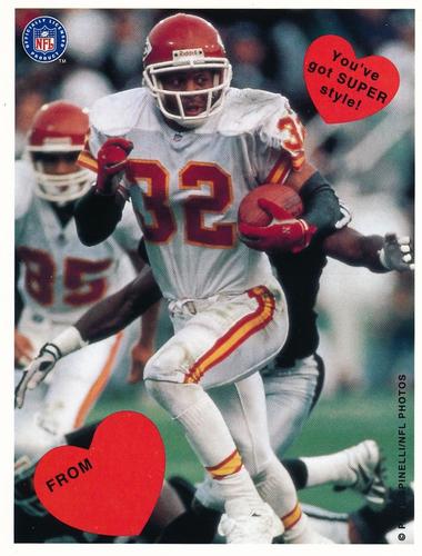 1996 Cleo Quarterback Club Valentines #NNO Marcus Allen Front