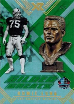 2017 Panini XR - Gilded Greats Green #GG-HL Howie Long Front