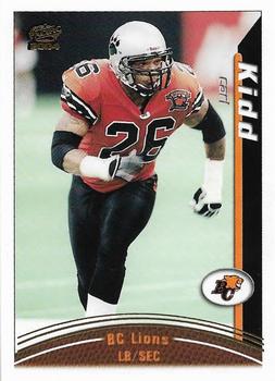 2004 Pacific CFL #7 Carl Kidd Front
