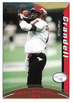 2004 Pacific CFL #17 Marcus Crandell Front