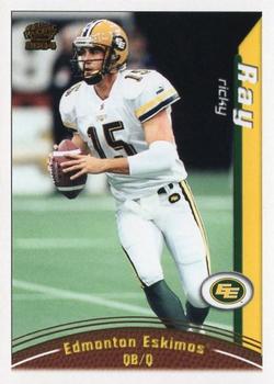 2004 Pacific CFL #35 Ricky Ray Front