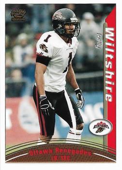 2004 Pacific CFL #73 Kelly Wiltshire Front