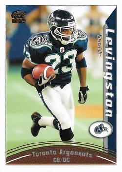 2004 Pacific CFL #93 Bashir Levingston Front