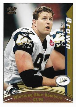 2004 Pacific CFL #100 Doug Brown Front