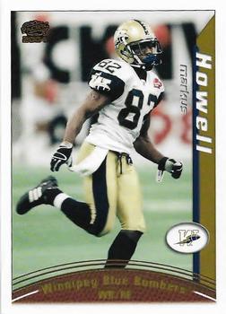 2004 Pacific CFL #102 Markus Howell Front