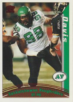 2004 Pacific CFL - Red #75 Nathan Davis Front