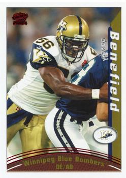 2004 Pacific CFL - Red #99 Daved Benefield Front