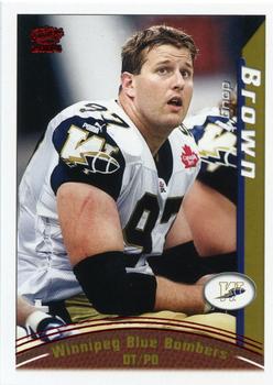 2004 Pacific CFL - Red #100 Doug Brown Front