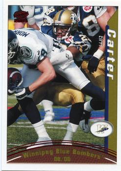 2004 Pacific CFL - Red #101 Tim Carter Front